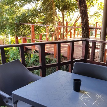 Sienna studio with private patio