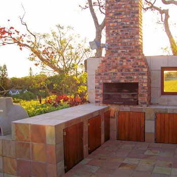 Braai and pizza oven