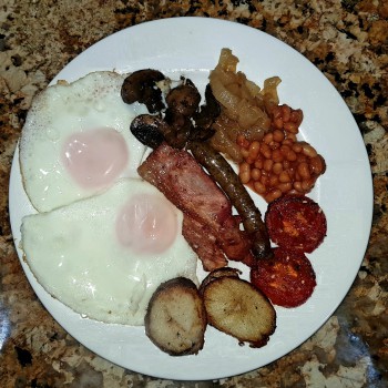 Dining: Fried eggs with the works