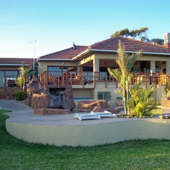View of Hoylake Inn from below